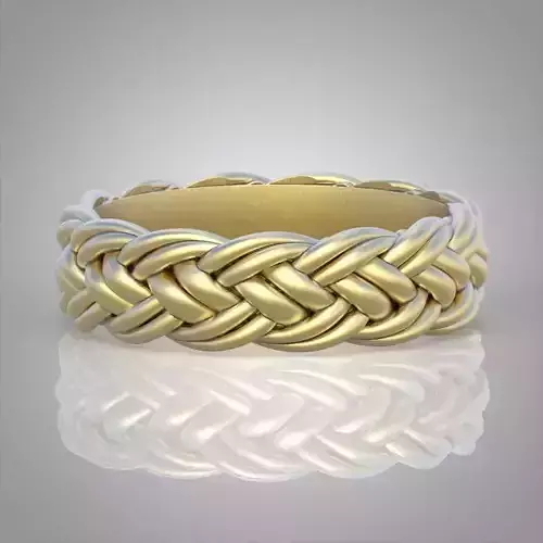 Diamond ring 0486 3D printable model 17