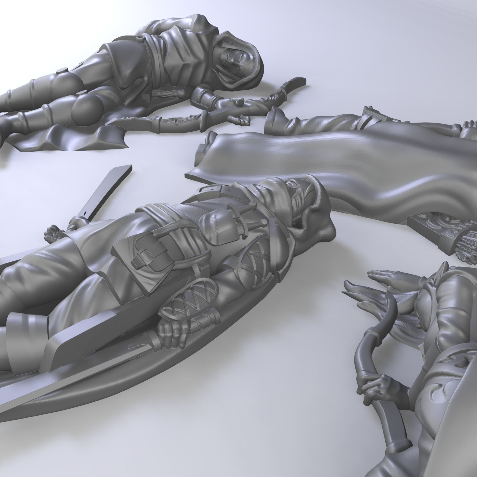 Dead Elves - Harvest of War 3D print model_5