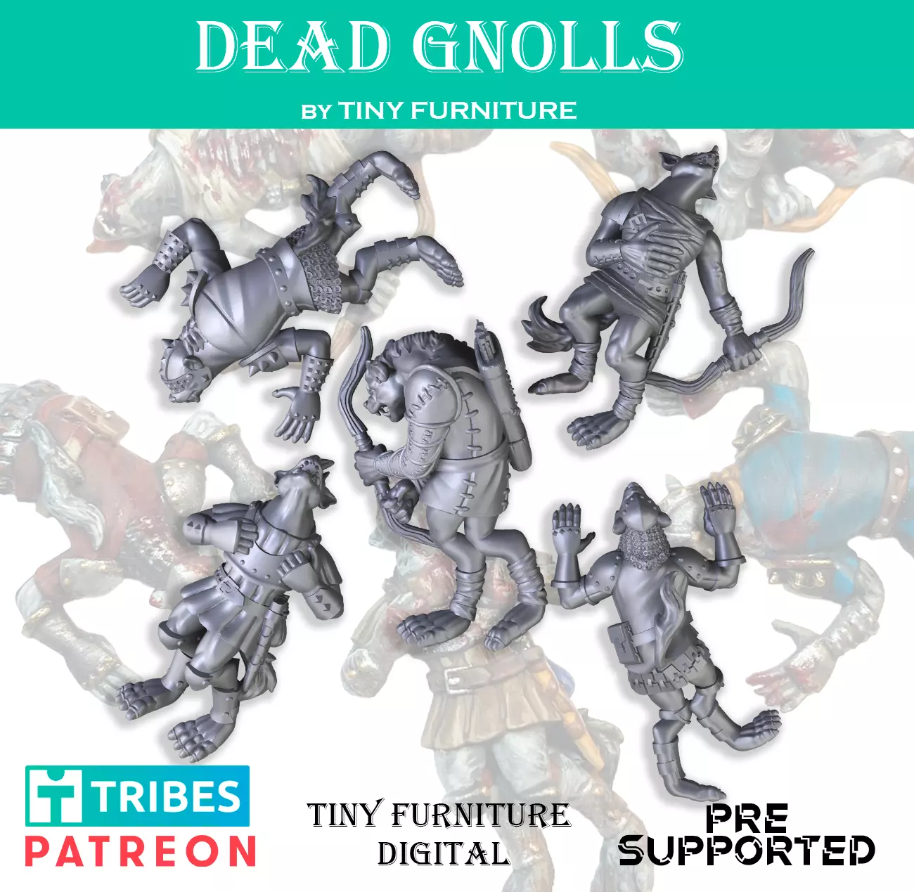 Dead Gnolls - Harvest of War 3D print model_0