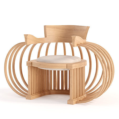 Torus Chair 3D model