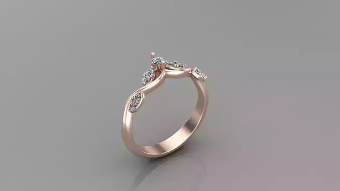SR71 Solitaire Women Ring Version 1