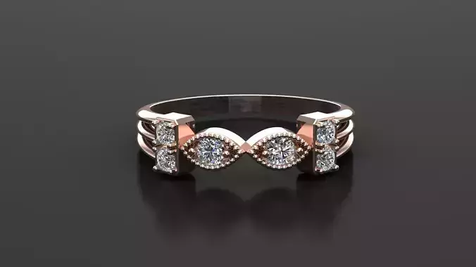 SR67 Solitaire Women Ring Version 1