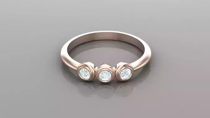SR5 Solitaire Women Ring Version 1