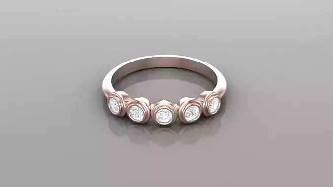 SR4 Solitaire Women Ring Version 1