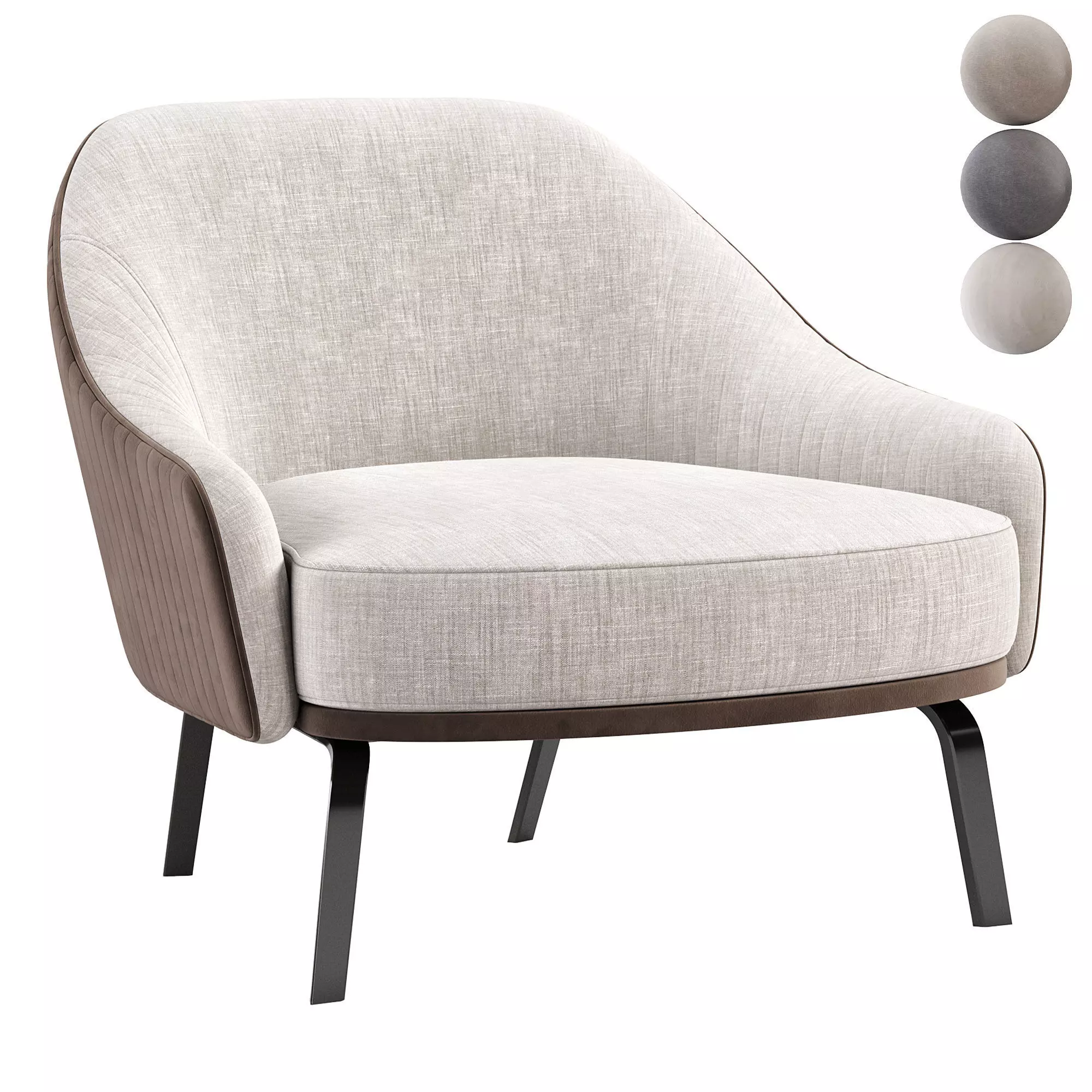 WHITNEY ARMCHAIR 3D model_0