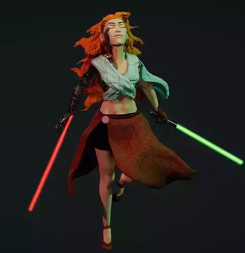Star wars KARA 3D print model