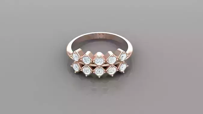 SR13 Solitaire Women Ring Version 1