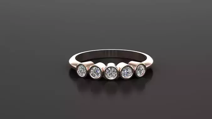 SR1 Solitaire Women Ring Version 1