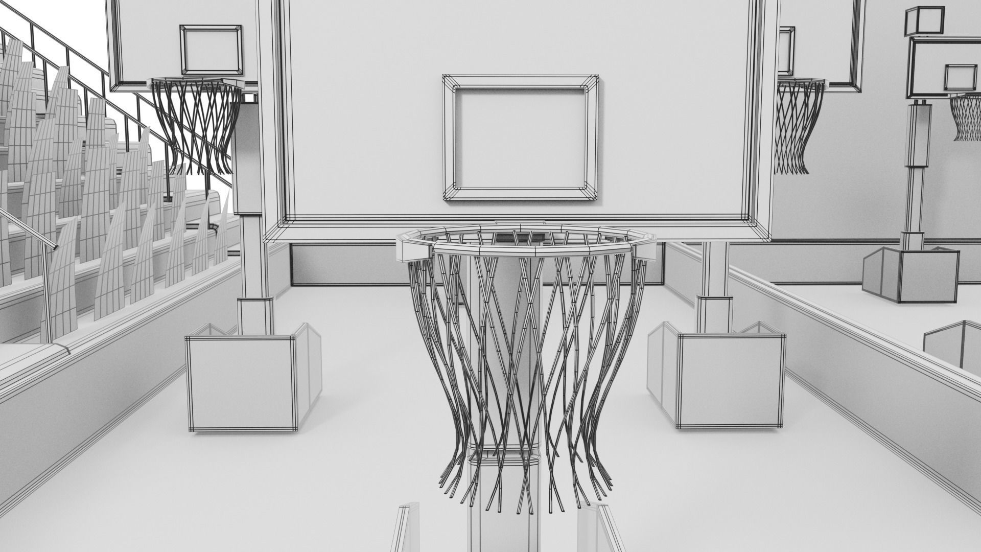 basketball court 3D model_26
