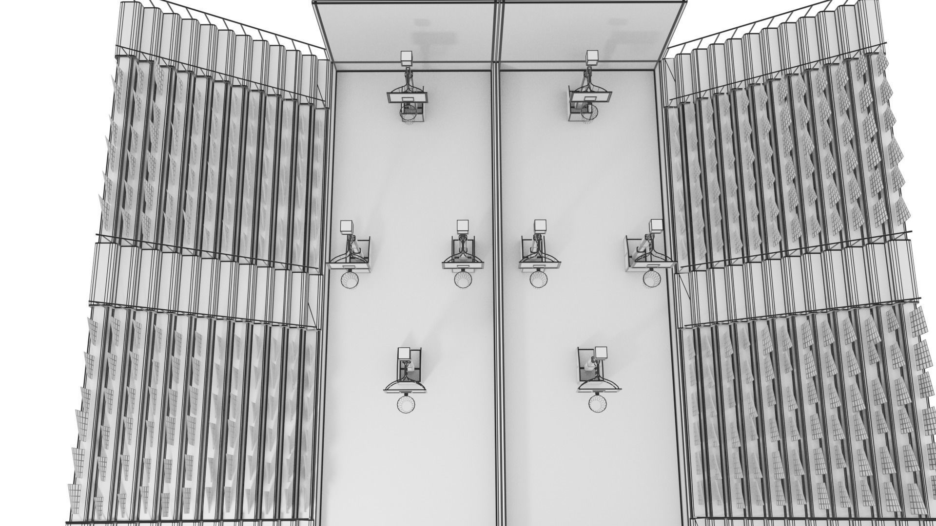 basketball court 3D model_19