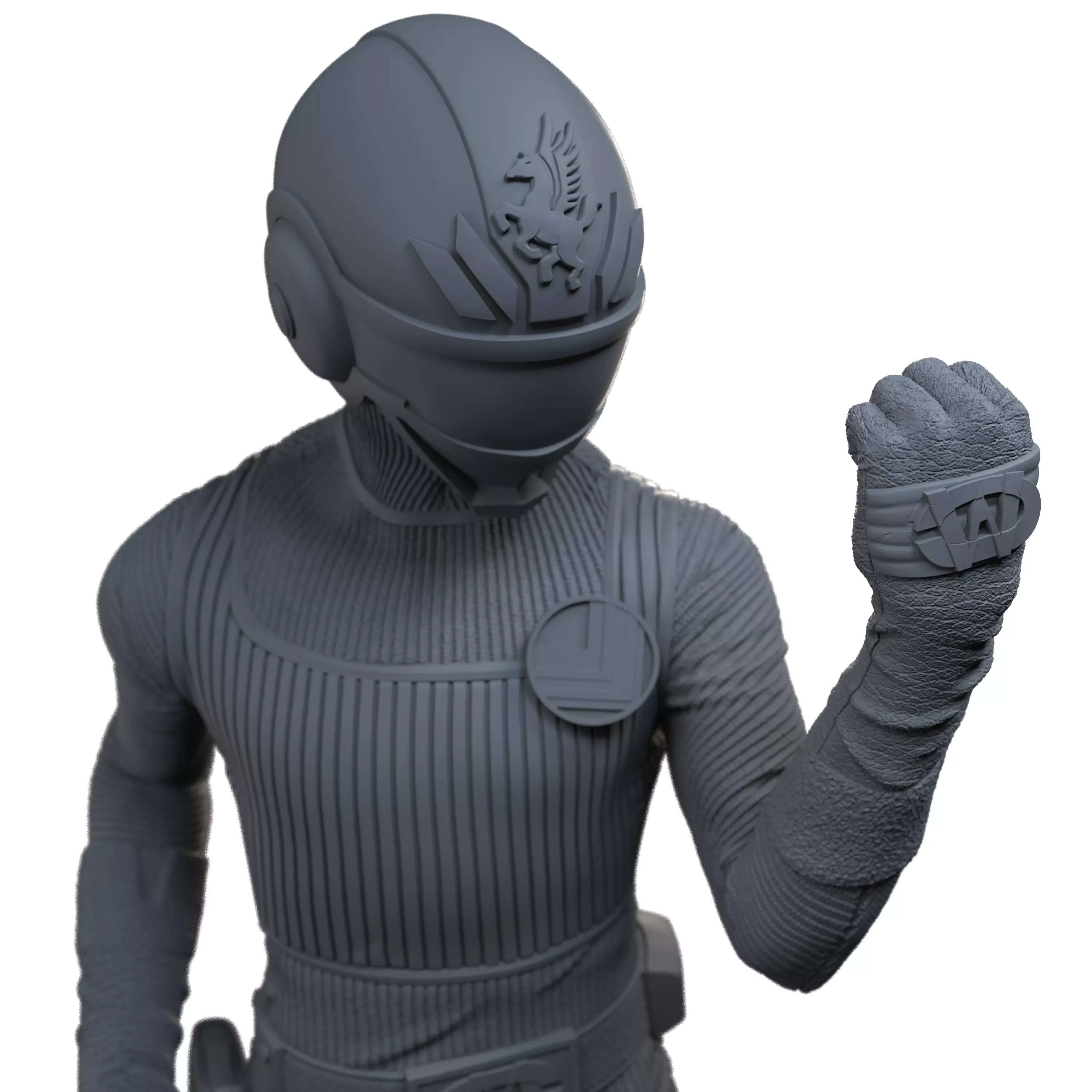 Dengeki Sentai Changeman - Change Pegasus 3D print model