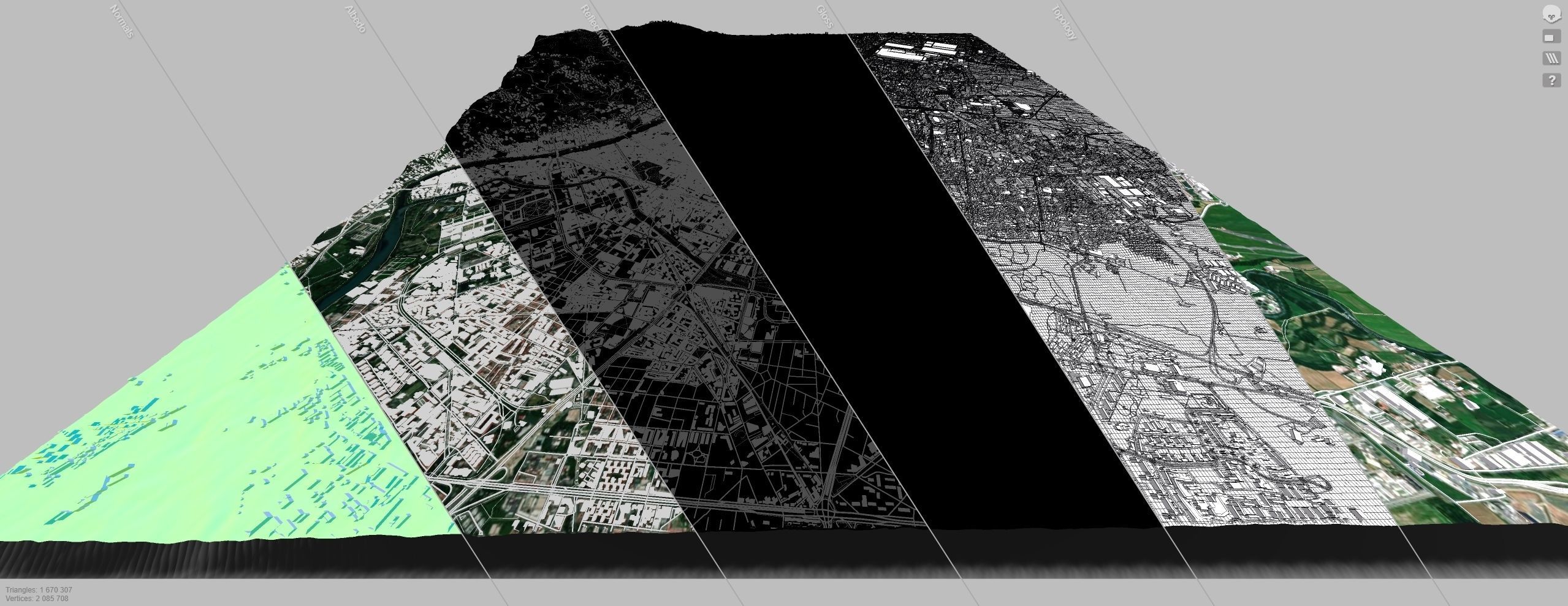 Cityscape Turin Italy 3D model_12