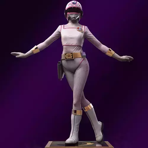 Dengeki Sentai Changeman - Change Mermaid 3D print model