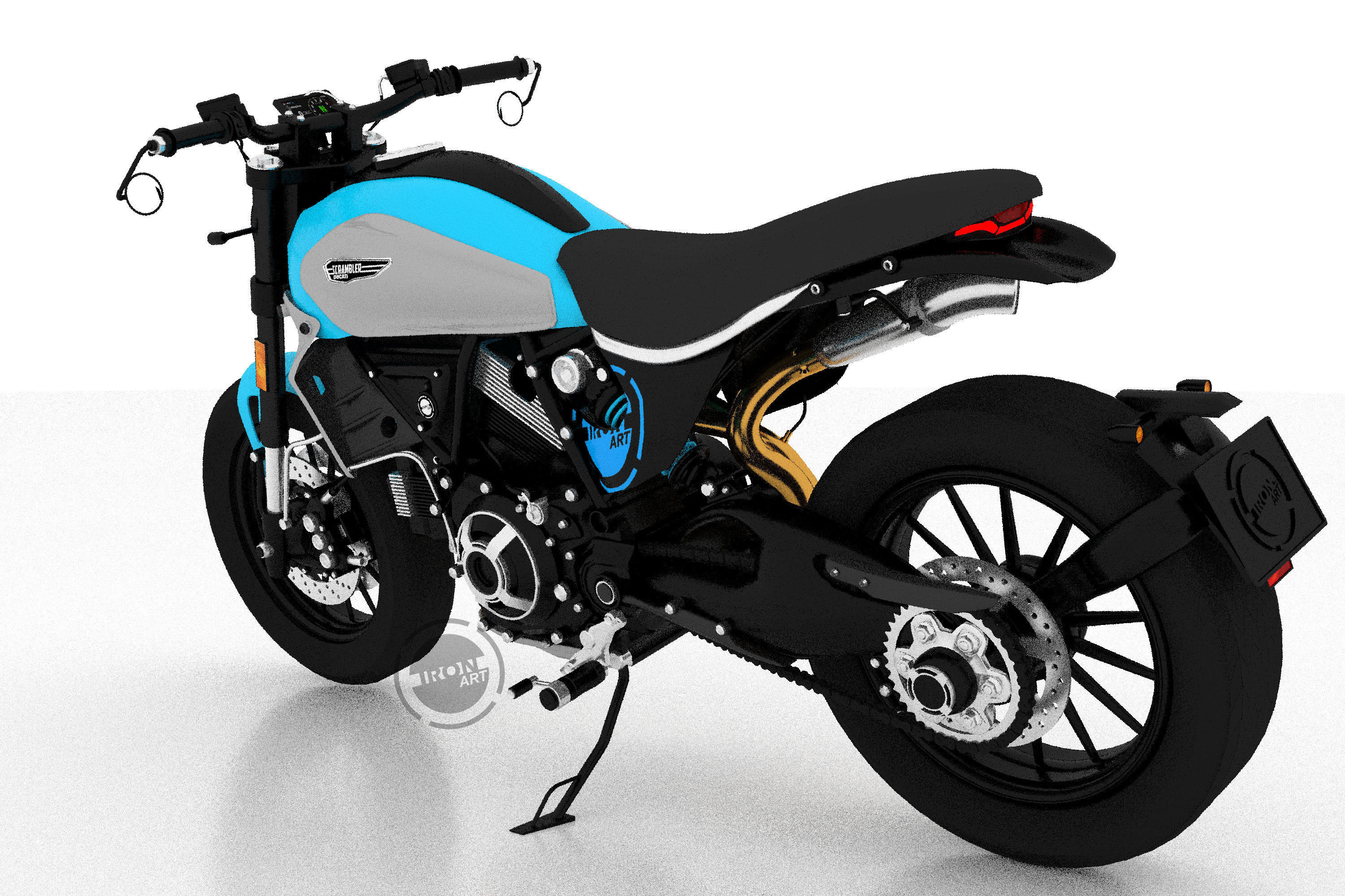 Ducati Scrambler Next Gen 3D model_3
