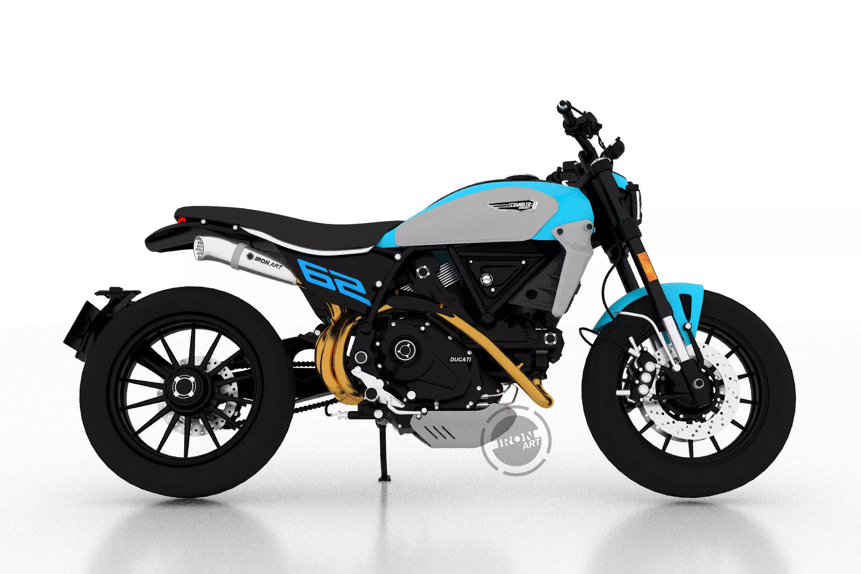 Ducati Scrambler Next Gen 3D model_0