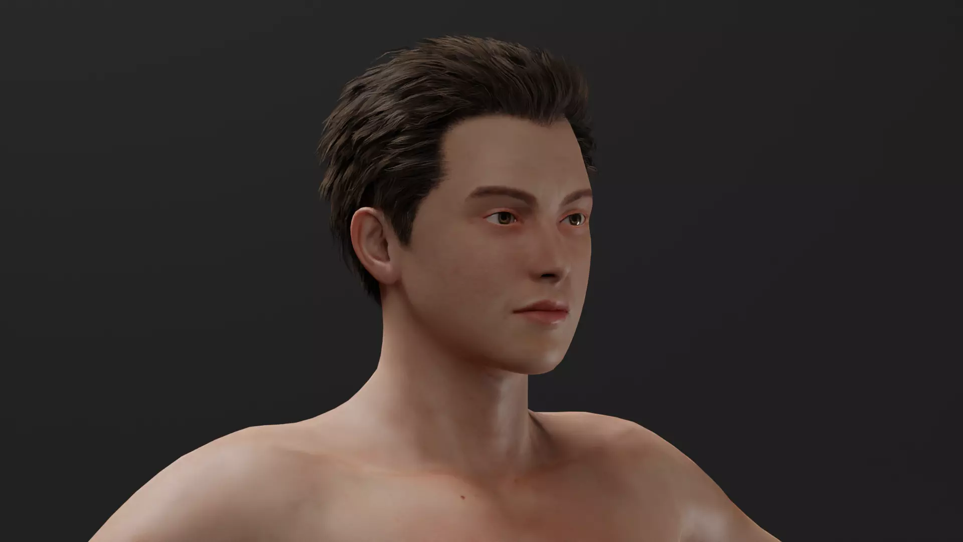 Realistic Male - Shaun 3D model_0
