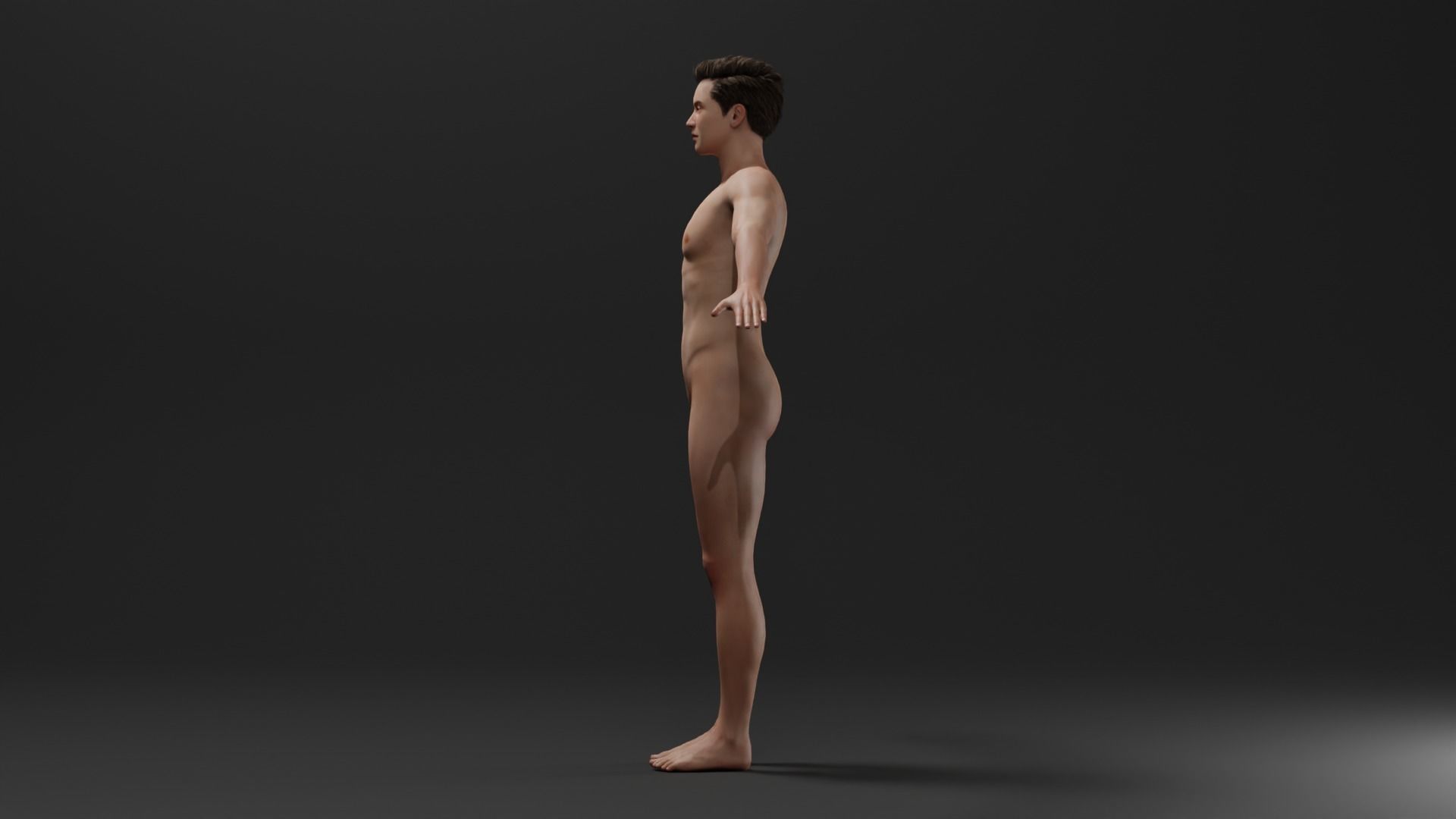 Realistic Male - Shaun 3D model_4
