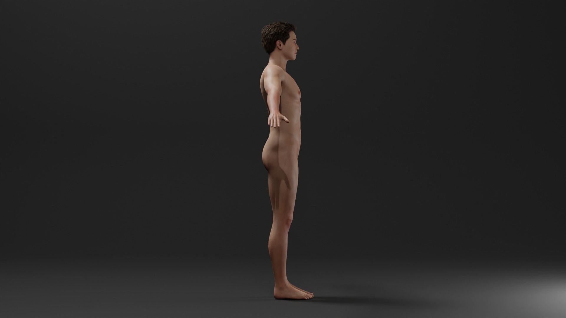 Realistic Male - Shaun 3D model_2