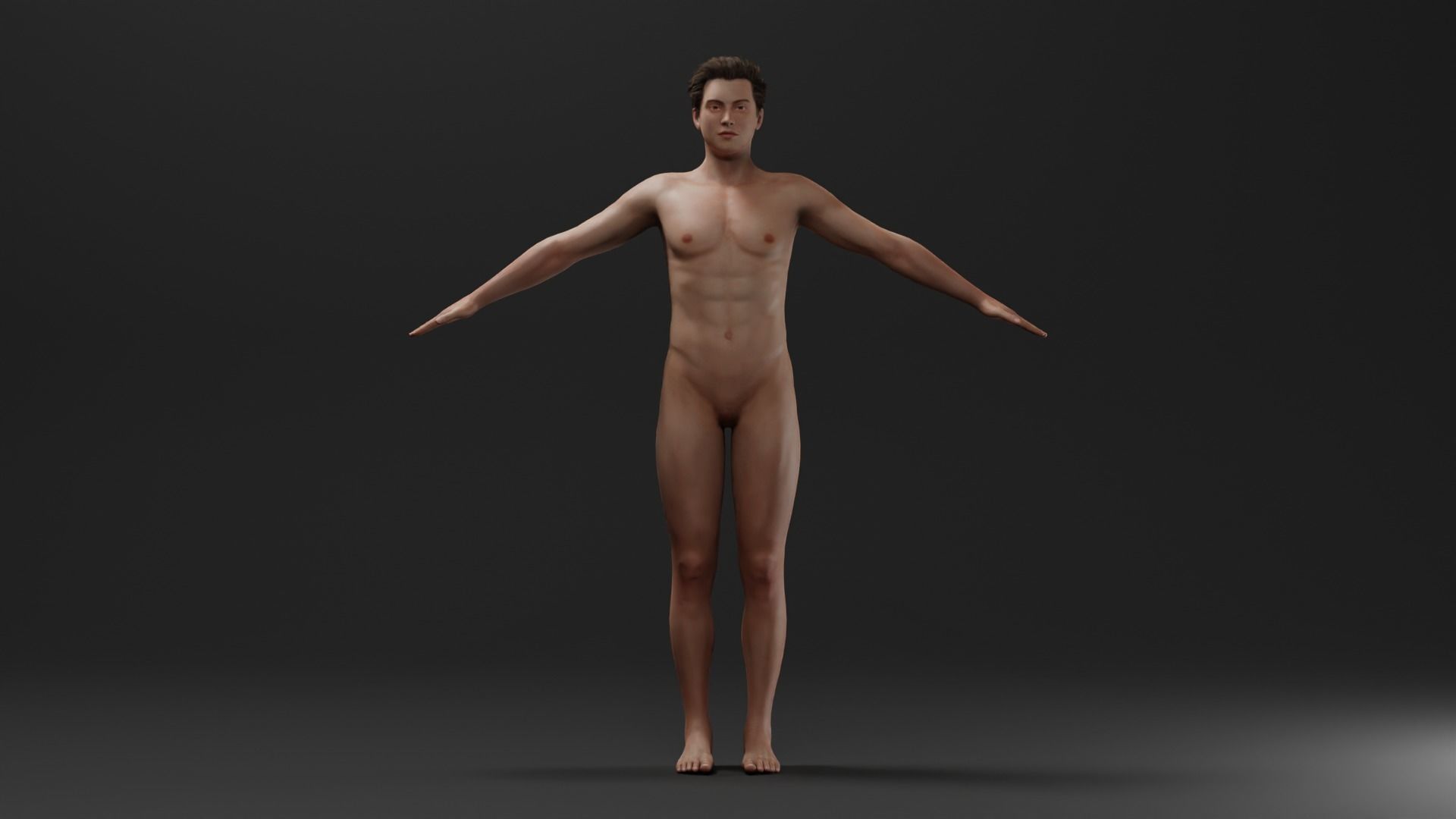 Realistic Male - Shaun 3D model_1