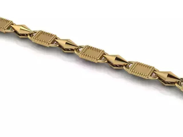 Top-notch  Chain Model BEST FOR ALL JEWELRY METALS  3D print model
