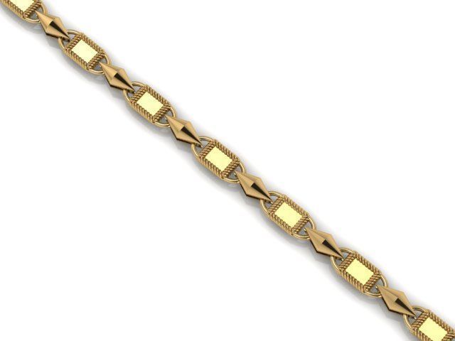 Top-notch  Chain Model BEST FOR ALL JEWELRY METALS  3D print model_1