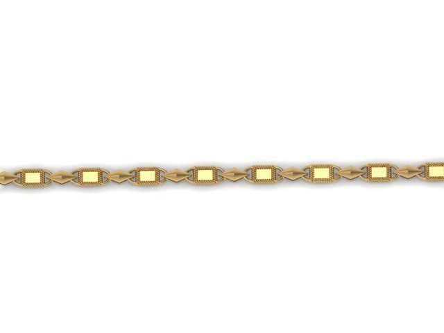 Top-notch  Chain Model BEST FOR ALL JEWELRY METALS  3D print model_2