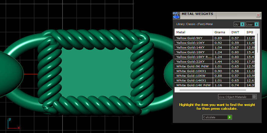 Trendy Chain Model BEST FOR ALL JEWELRY METALS 3D print model_5