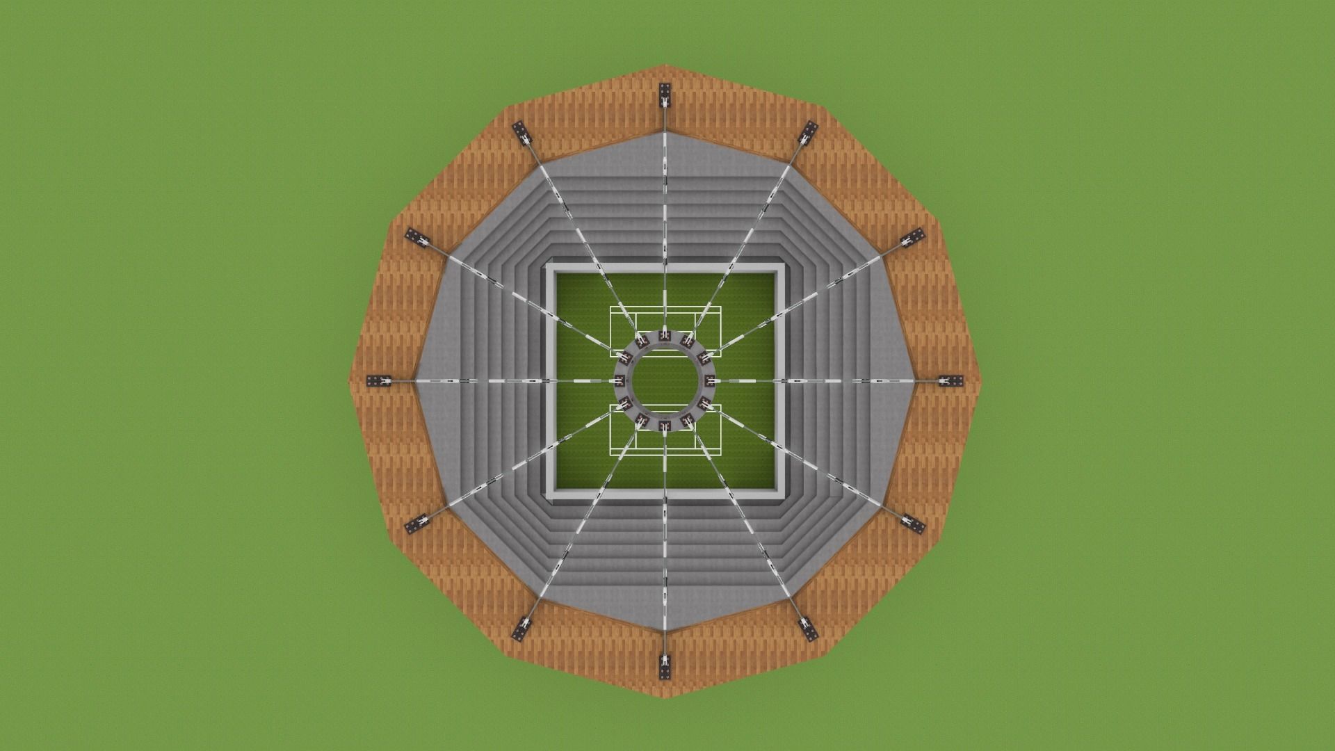 Radial cable model 3D model_9