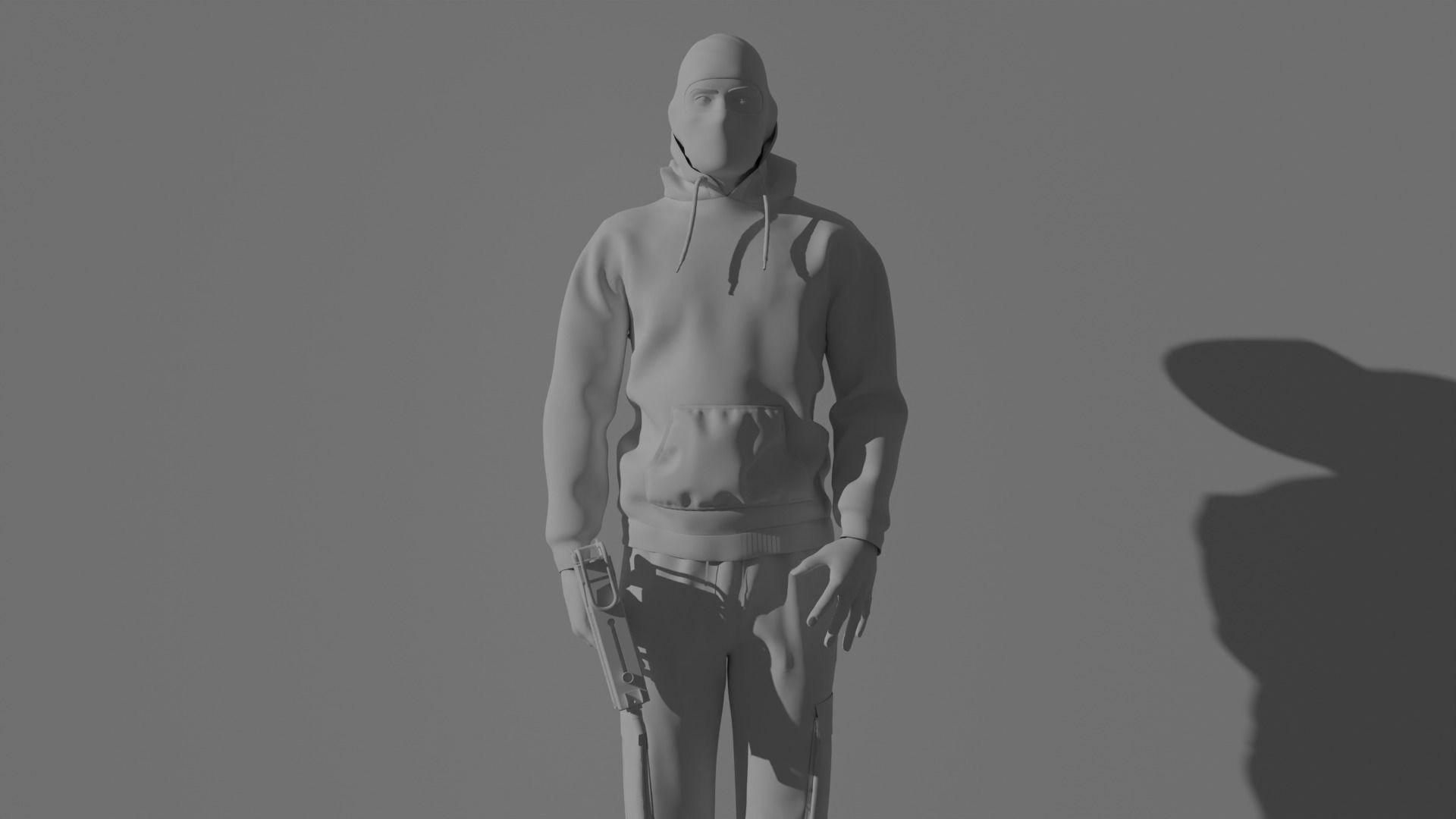 Gangmember 3D model_4