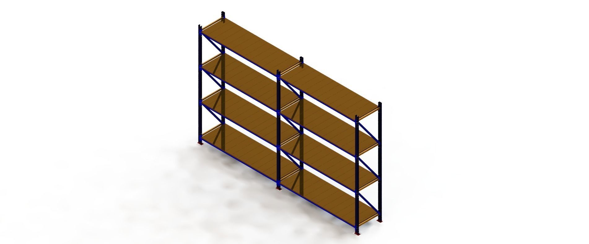 Industrial Rack 3D model_5