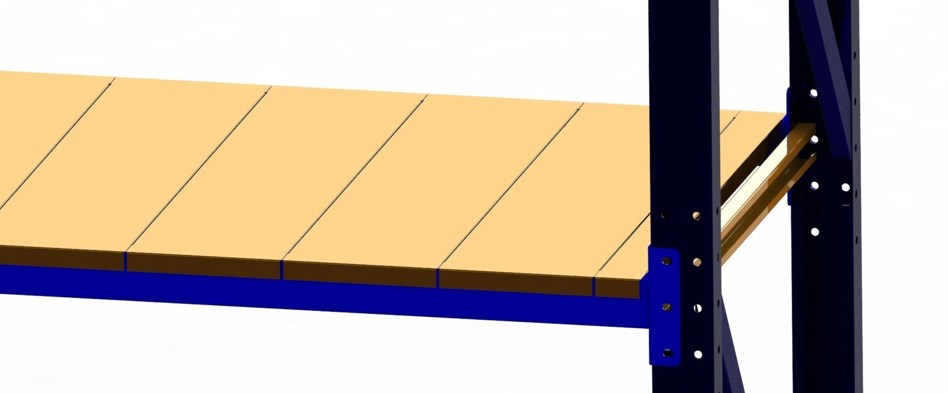 Industrial Rack 3D model_6