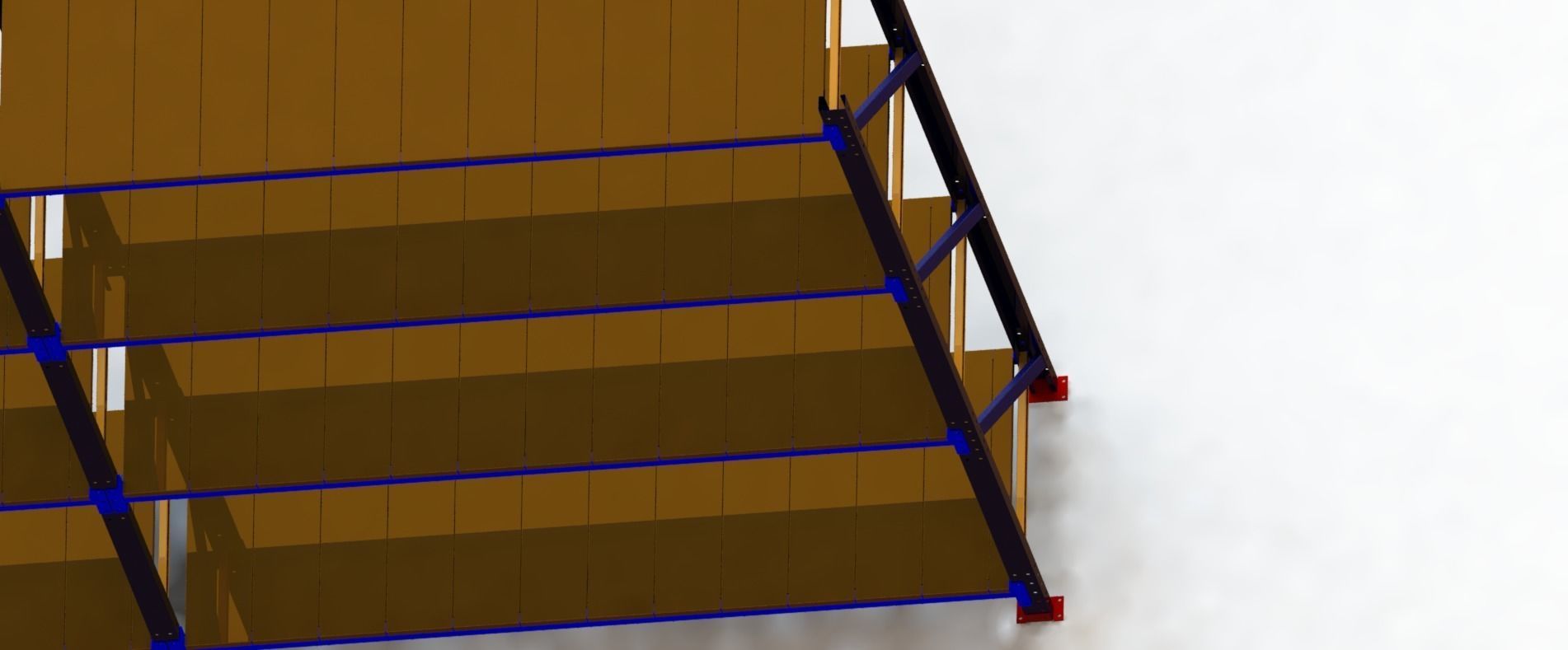 Industrial Rack 3D model_8