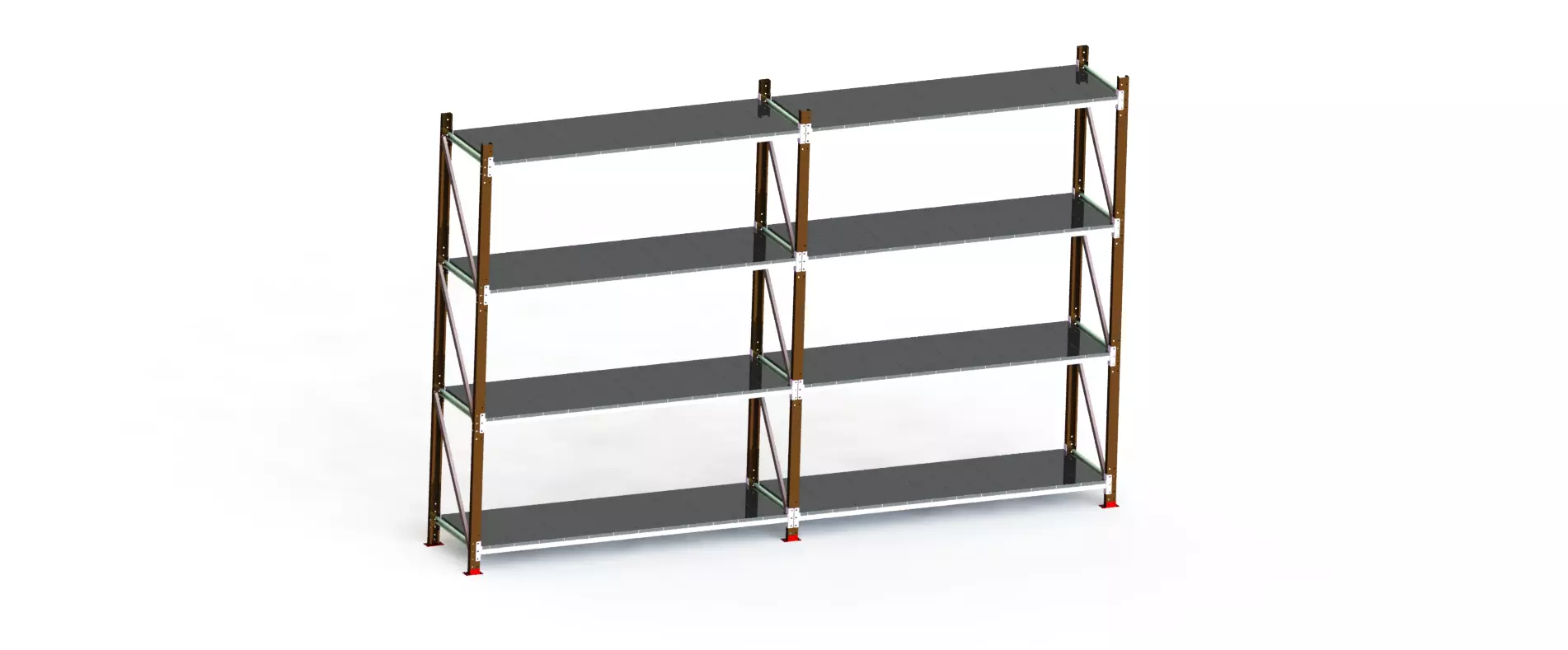 Industrial Rack 3D model_0