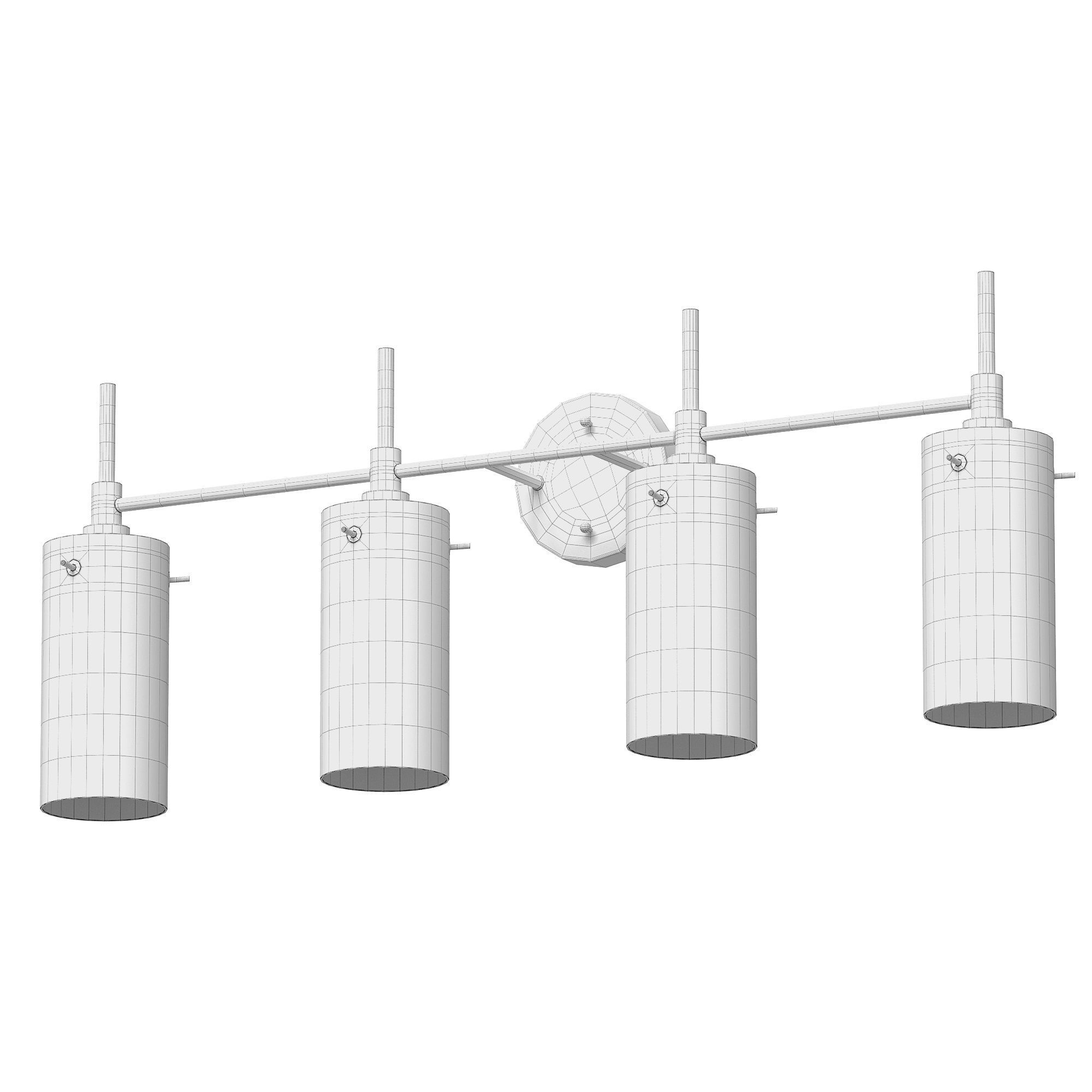 Marrie 4 Vanity Light 3D model_1