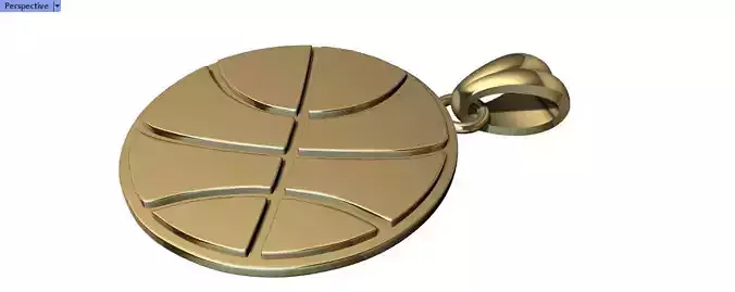PERSONALIZE ENGRAVE  BASKETBALL NECKLACE WITH NUMBER  NAME 3D print model