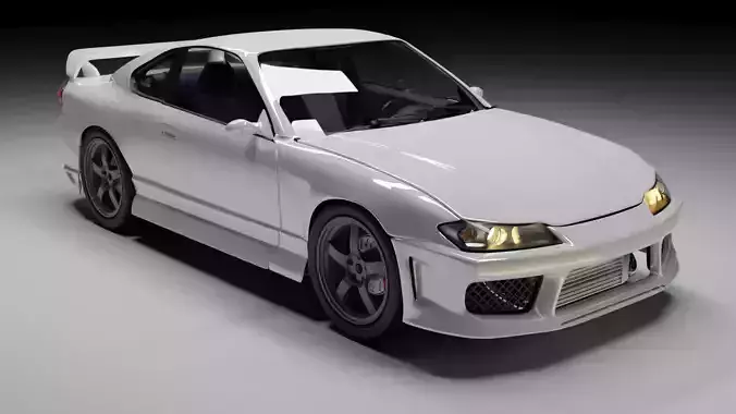 NIssan silvia s15 3D model