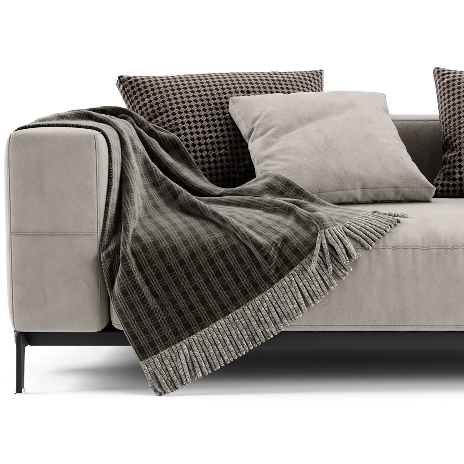 Flexform Ettore Sofa 3D model_3