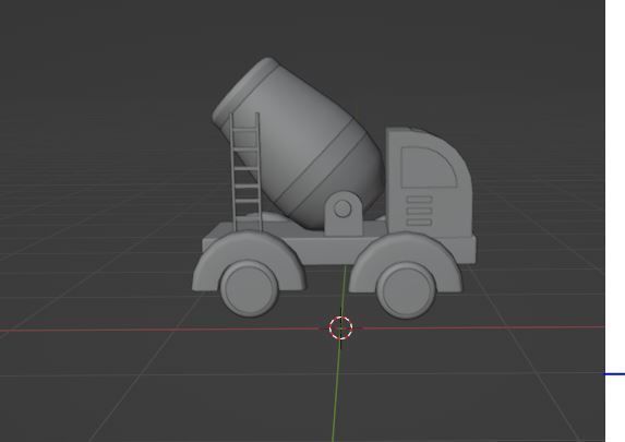 toy cars Low-poly 3D model_15