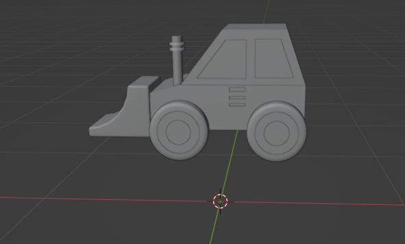 toy cars Low-poly 3D model_14