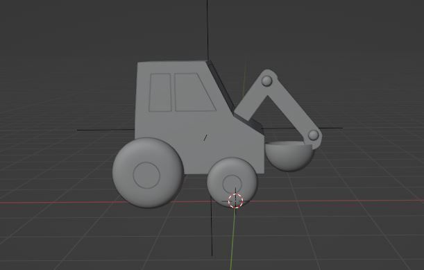 toy cars Low-poly 3D model_12