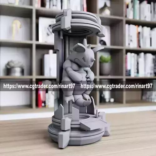 nidoqueen in the lab from pokemon