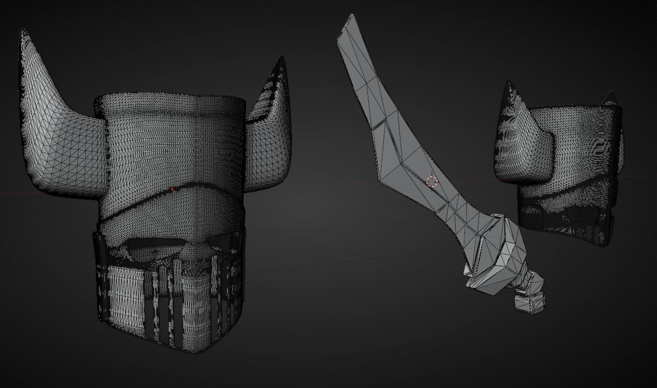 3D printable necromancer helmet 3D print model_1