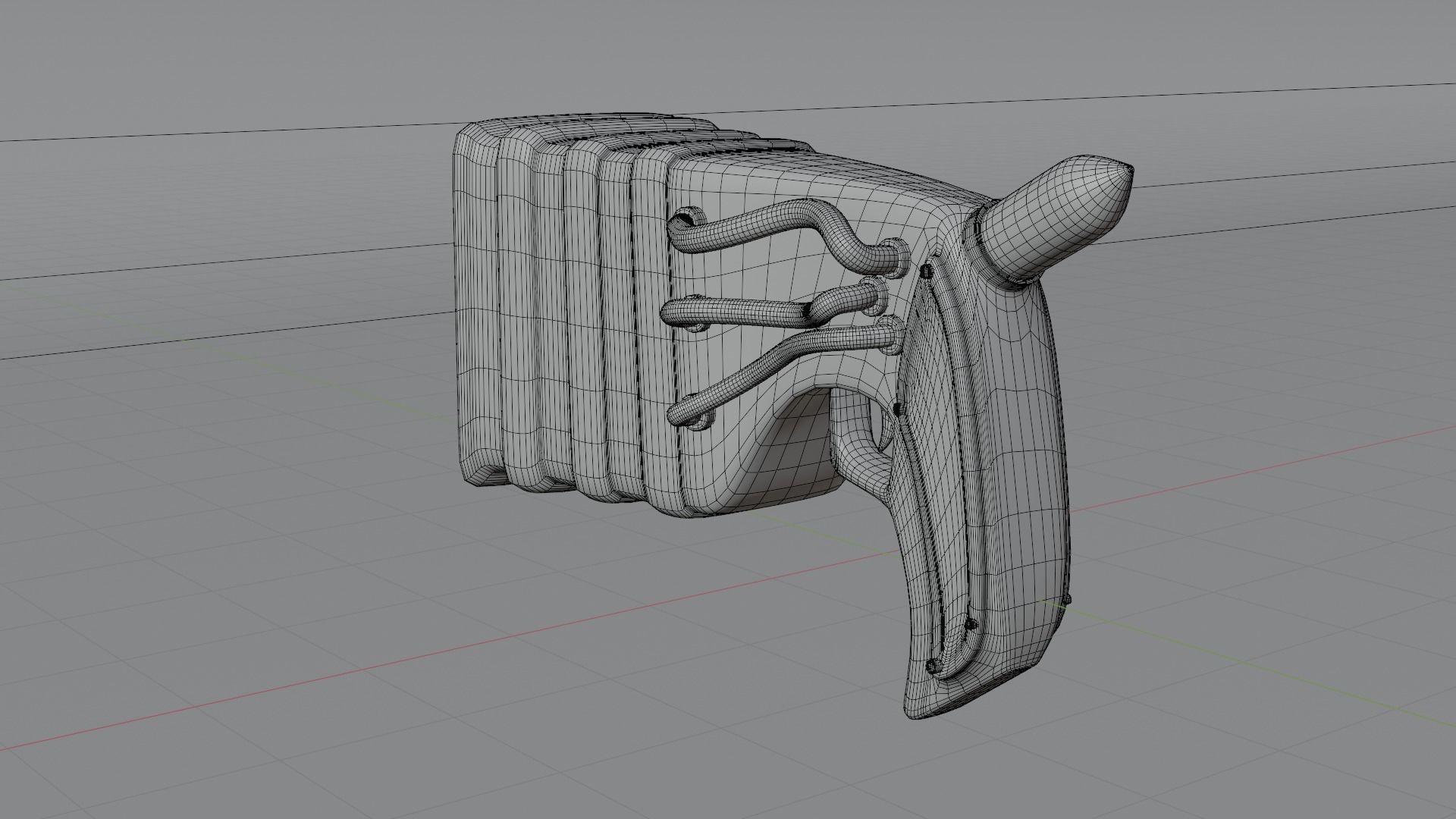 Plasma Pistol 3D model_5