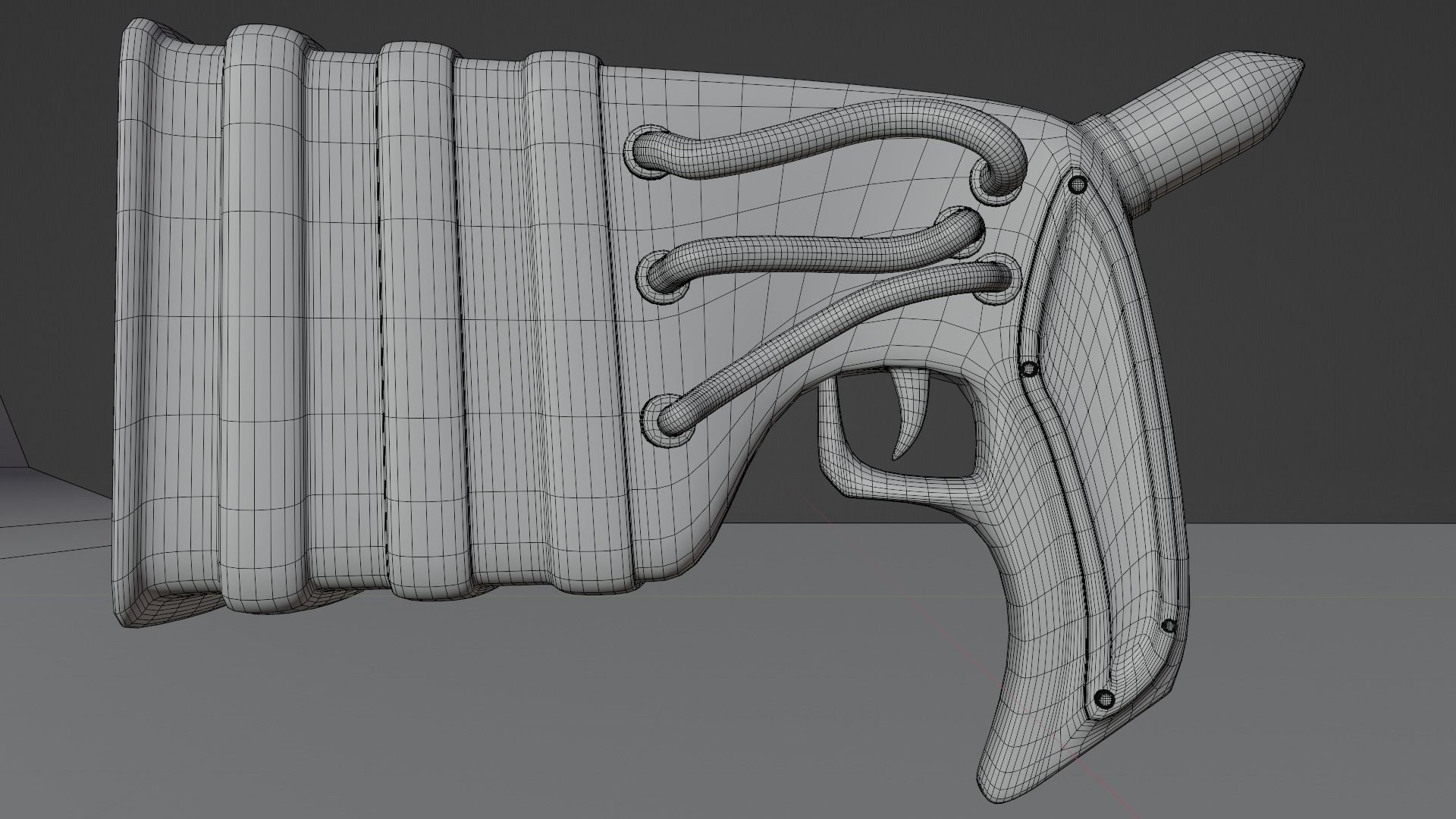 Plasma Pistol 3D model_1