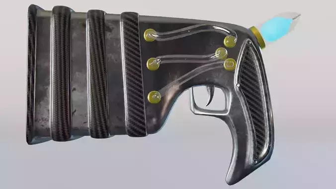 Plasma Pistol 3D model