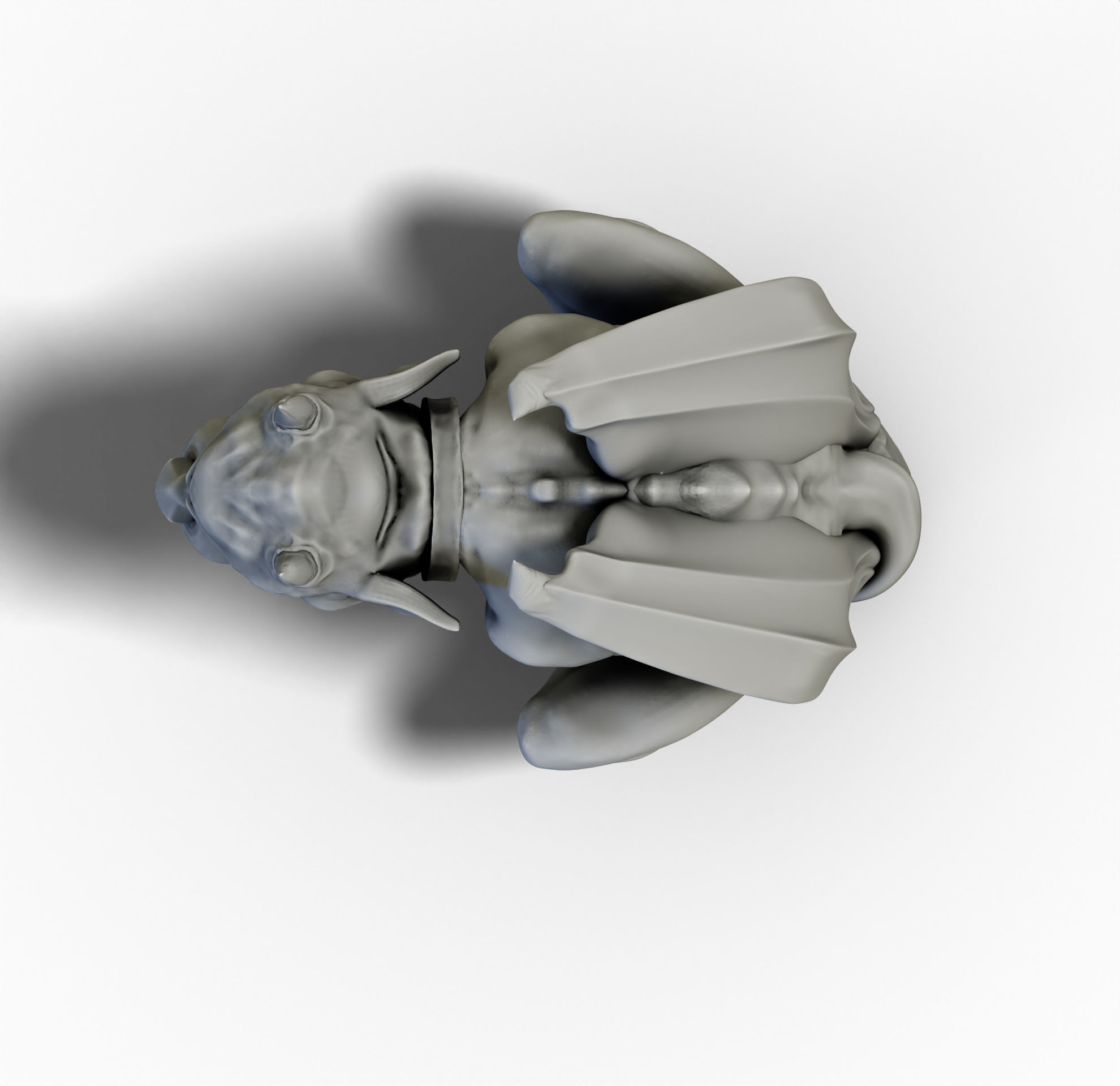 Gargoyle 3D print model_4