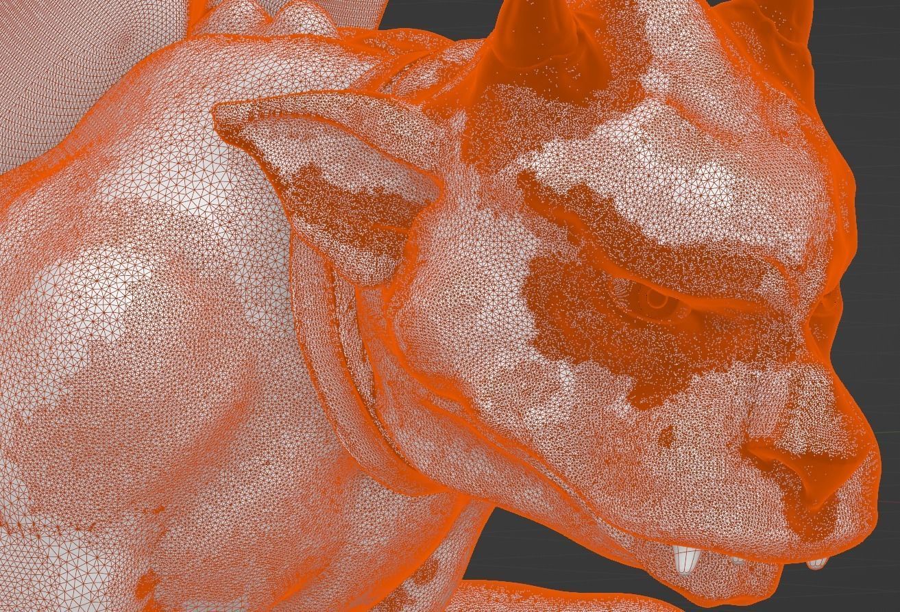 Gargoyle 3D print model_8