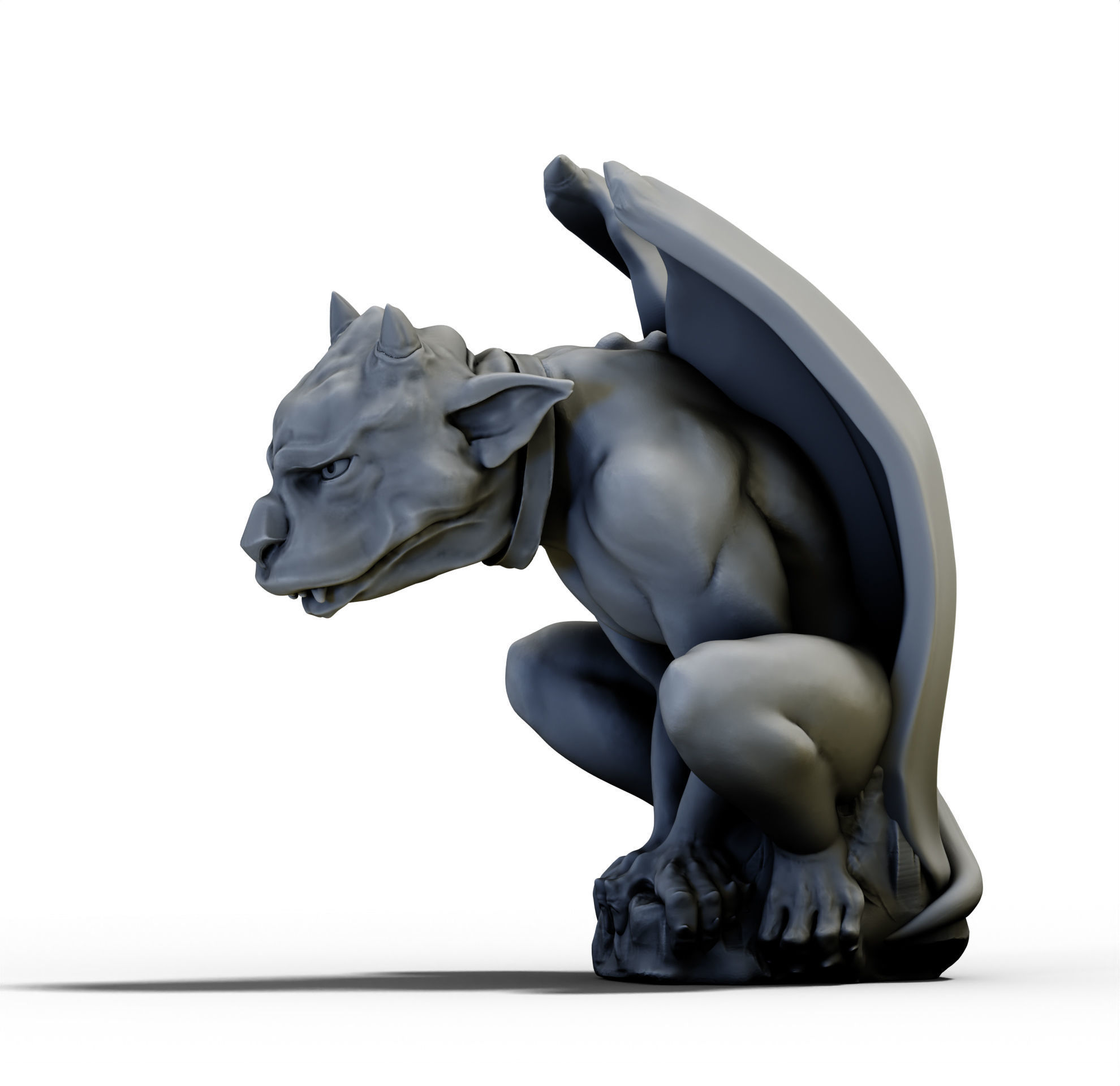 Gargoyle 3D print model_6