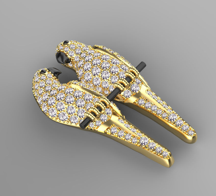 parrot broosh 3D print model_16