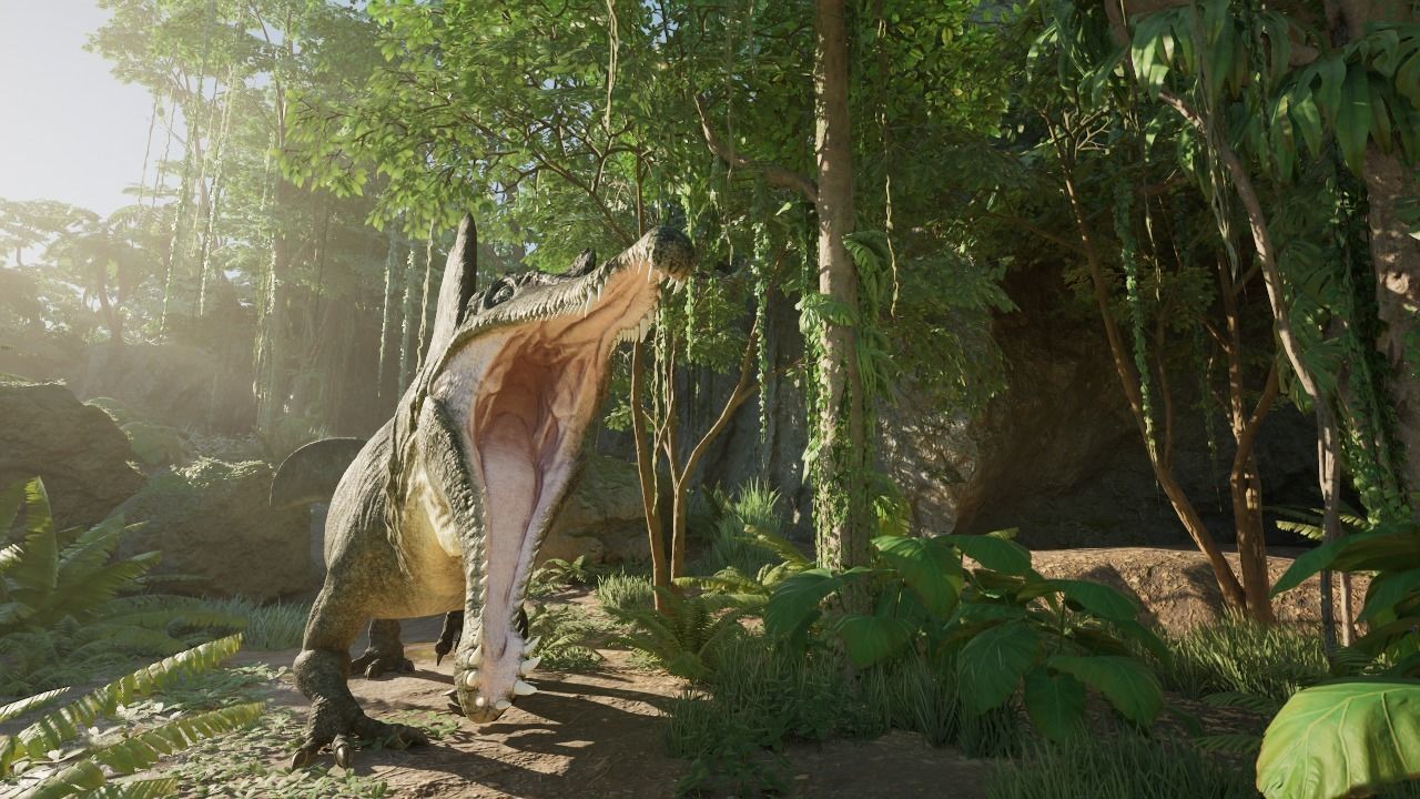 Spinosaurus Low-poly 3D model_10